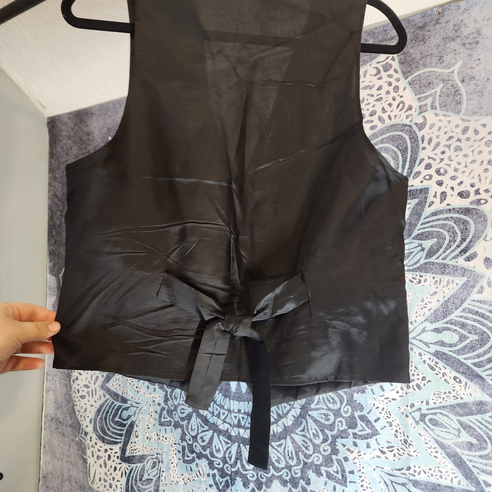 Charming Bear Pattern Vest - Multicolor - image 4